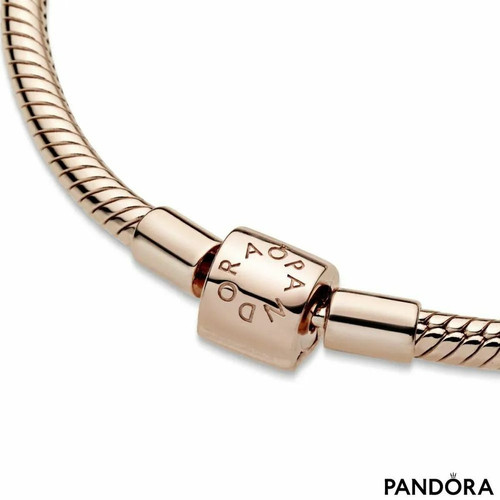 Bracelet Pandora 588781C00 - Maille Serpent Fermoir Barillet Bijoux