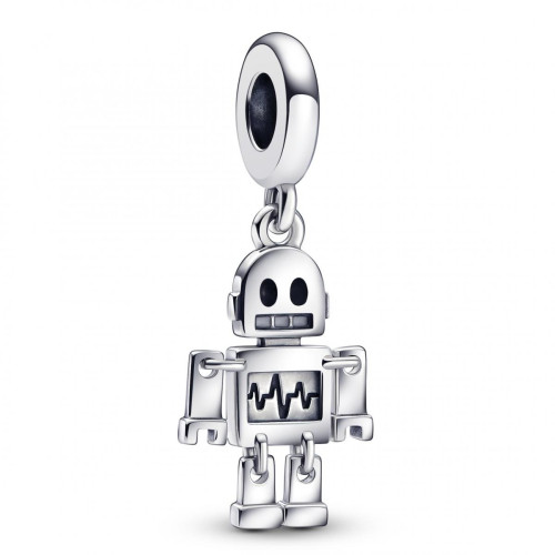 Pandora - Charm Pendant Robot Bestie Bot Argenté - Charms