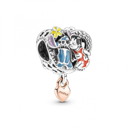 Pandora - Charm Disney Ohana inspiré de Lilo & Stitch - Pandora - Pandora Bijoux Charms