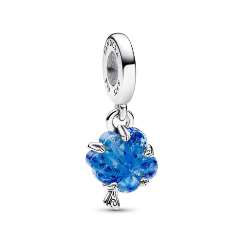 Pandora - Charm Pendant Arbre de Vie Murano Bleu - Pandora - Bijoux femme