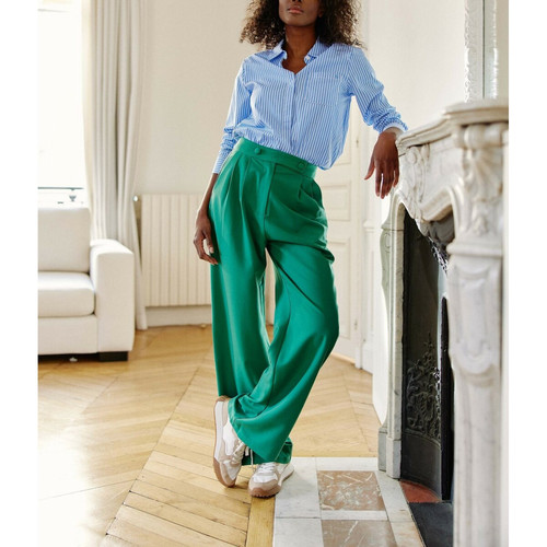 Pantalon PAOLINE vert La Petite Etoile Mode femme