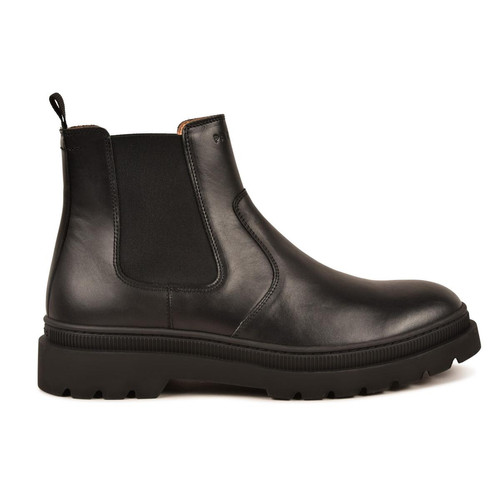 Pataugas - Bottes pour homme en cuir noir  - Chaussures de ville