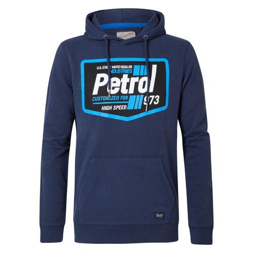 Petrol - Sweatshirt Hooded homme bleu foncé - La Mode Homme Petrol Industries