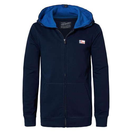 Petrol - Sweatshirt à capuche bleu marine - Pull / Gilet / Sweatshirt enfant