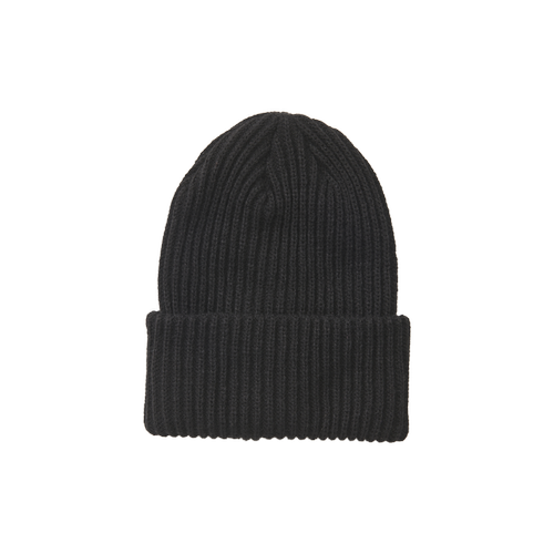 Pieces - Bonnet noir Uma - Chapeau, écharpe, bonnet, foulard femme