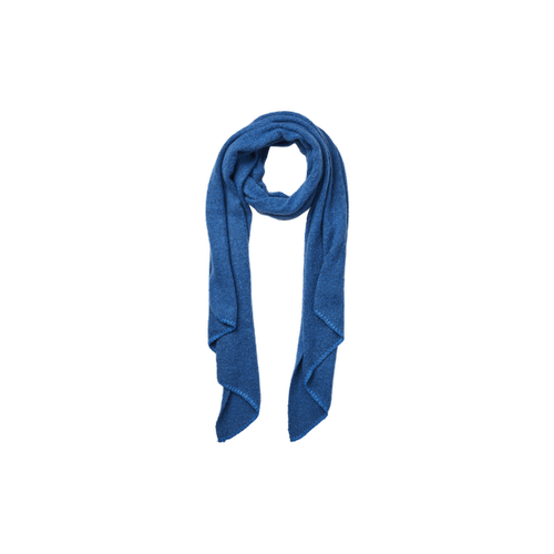 Pieces - Écharpe oversize bleu Adele - Chapeau, écharpe, bonnet, foulard femme