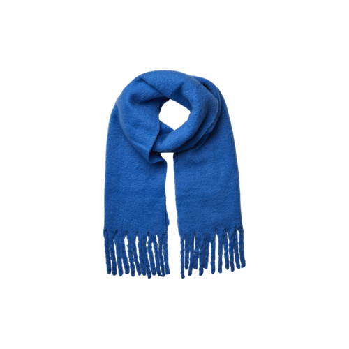 Pieces - Écharpe oversize bleu Ella - Chapeau, écharpe, bonnet, foulard femme
