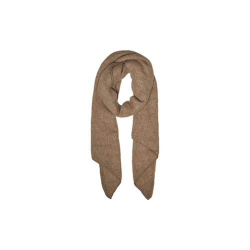Pieces - Écharpe oversize marron Alice - Chapeau, écharpe, bonnet, foulard femme