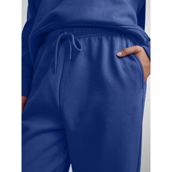 Pantalon de survêtement bleu en coton Ella Pieces