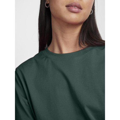 T-shirt regular fit manches courtes vert Noor Pieces
