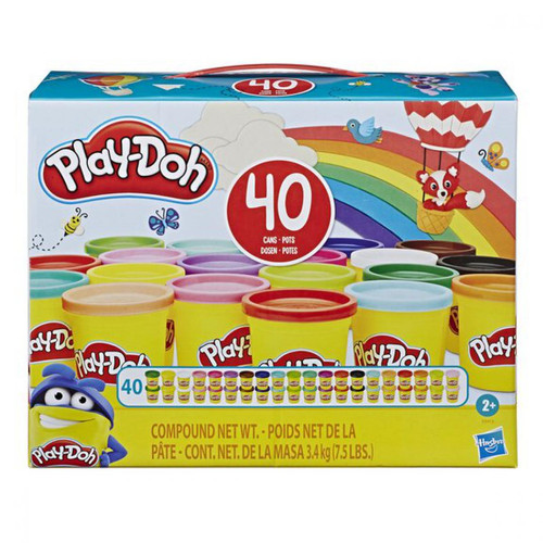 Play-Doh - Maxi pack de 40 pots - La mode enfant