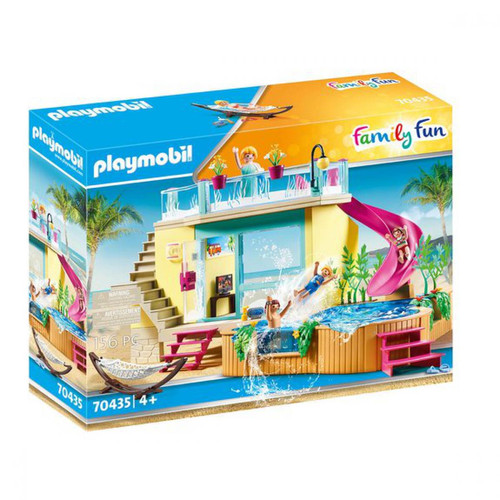 Playmobil - Bungalow avec piscine Playmobil Family Fun 70435 - Playmobil