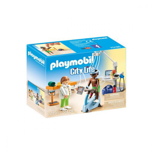 Playmobil - Cabinet de kinésithérapeute Playmobil City Life 70195 - Playmobil