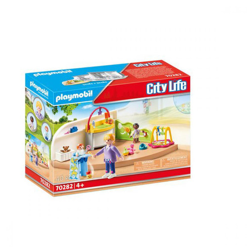 Playmobil - Espace crèche pour bébés Playmobil City Life 70282 