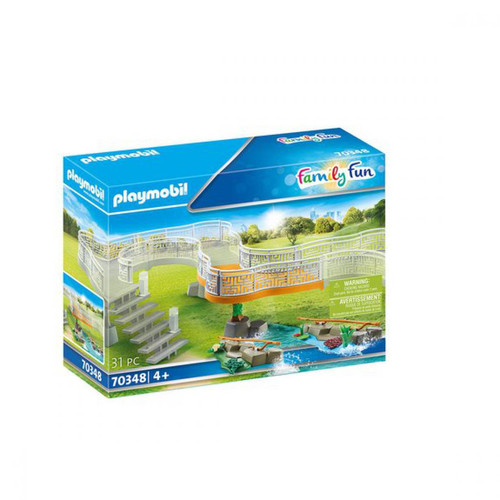 Playmobil - Extension pour parc animalier Playmobil Family Fun 70348 - Playmobil