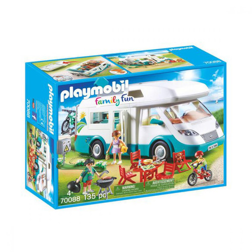 Playmobil - Famille et camping-car Playmobil Family Fun 70088 - Jeux de construction
