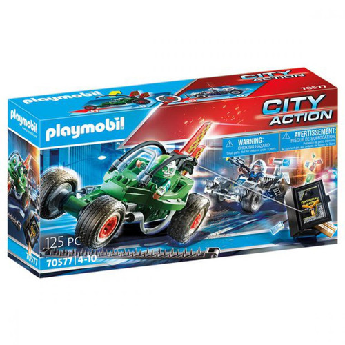 Playmobil - Karts de police Playmobil City Action 70577 