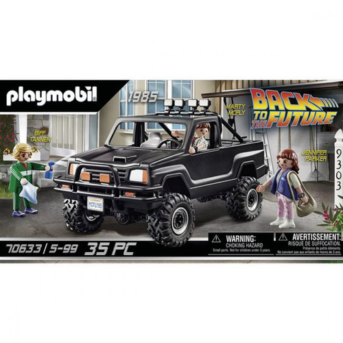 Playmobil - Pick-up de Marty Playmobil Back to the future 70633 - Jeux de construction