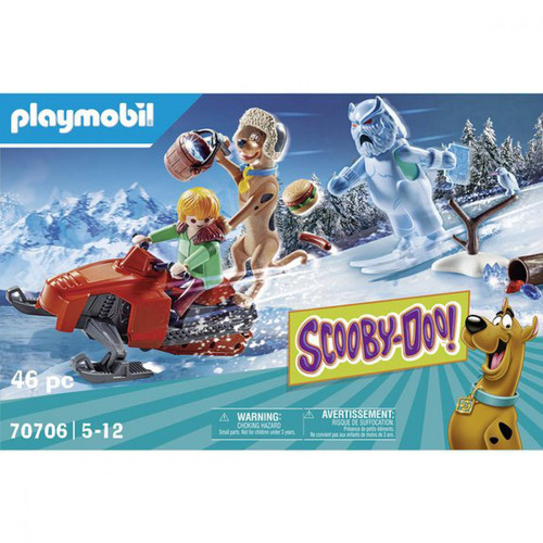 Playmobil - SCOOBY-DOO avec spectre des neiges Playmobil Scooby-Doo! 70706 - Playmobil