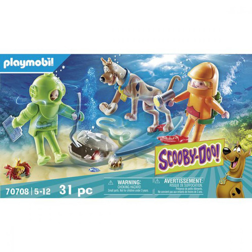 Playmobil - SCOOBY-DOO capitaine Cutler Playmobil Scooby-Doo! 70708 - Playmobil
