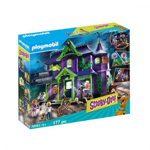 Playmobil - SCOOBY-DOO! Histoires dans le Manoir Playmobil 70361 - Jeux de construction