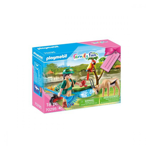 Playmobil - Set cadeau Soigneur Playmobil Family Fun 70295 - Jeux de construction