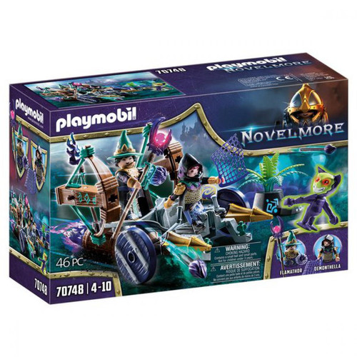 Playmobil - Violet Vale - Véhicule catapulte Playmobil Novelmore 70748 - Jeux de construction