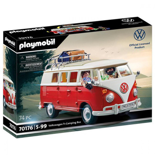Playmobil - Volkswagen T1 Combi Playmobil 70176 - Véhicules et figurines