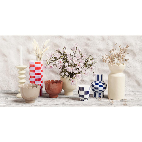 POTIRON PARIS - Petit vase forme tulipe en céramique  - Vase Design