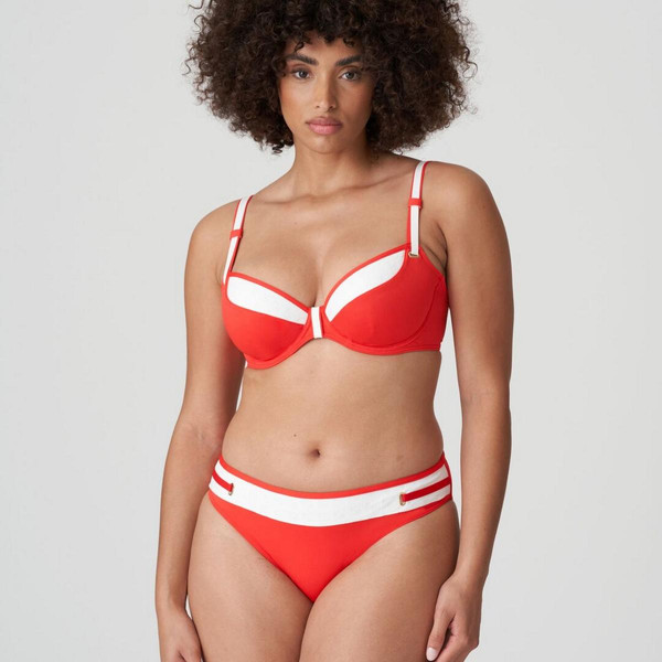 Bikini slip brésilien rouge Prima Donna  Culottes de bain