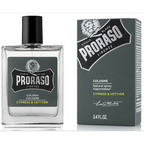 Proraso - Eau de Cologne Cyprès Vétiver - Parfum Homme