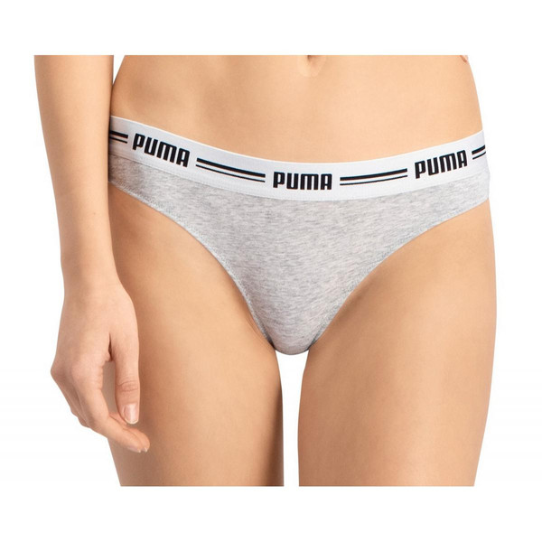 String Gris Puma en coton Puma Underwear Mode femme