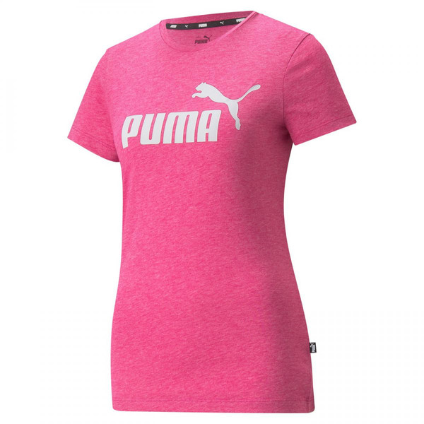 Tee-shirt femme W ESS LOGO HEATHER  Puma Mode femme