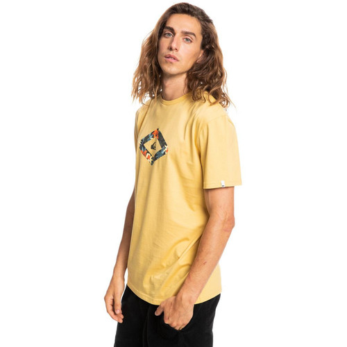 Quiksilver - T-shirt homme jaune - Quiksilver Vêtements et Accessoires Hommes