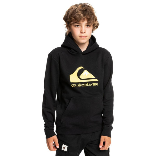 Quiksilver - Sweatshirt  garçon Logo Poitrine Noir - Pull / Gilet / Sweatshirt enfant