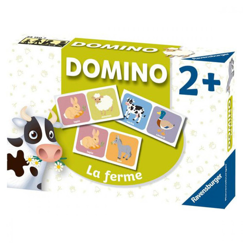 Ravensburger - Domino La ferme - Jeux éducatifs