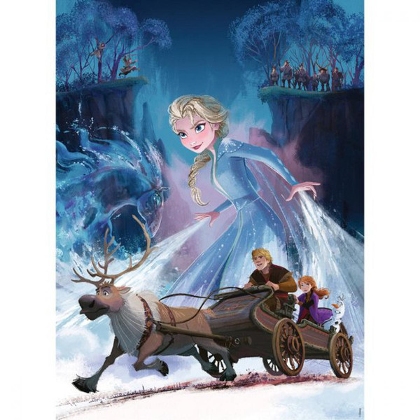 Puzzle 200 pièces XXL - La forêt mystérieuse - Disney La Reine des Neiges 2 Ravensburger