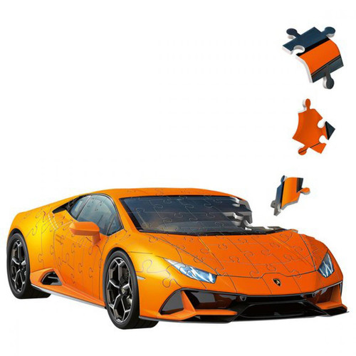 Ravensburger - Puzzle 3D Lamborghini Huracan 108 pièces - La mode enfant
