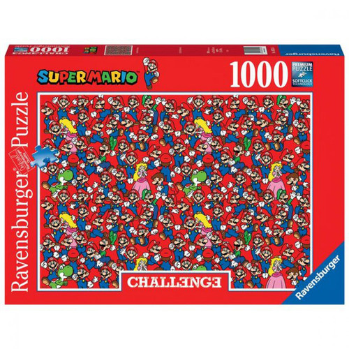 Ravensburger - Puzzle Challenge 1000 Pièces Super Mario - Puzzles