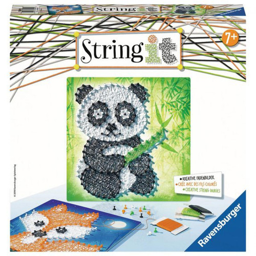 Ravensburger - String It midi : Panda et renard 