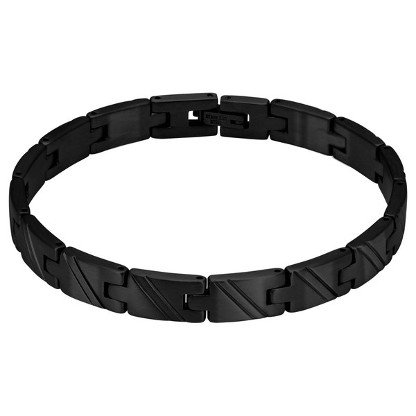 Bracelet Noir HB7481 pour Homme Noir Rochet LES ESSENTIELS HOMME