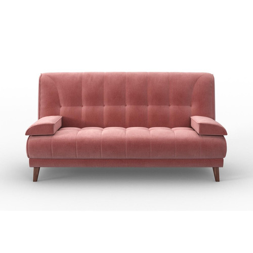 R by Rodier - Sofa 2 Places Convertible Clic-Clac ROMAN Vieux Rose - R by Rodier