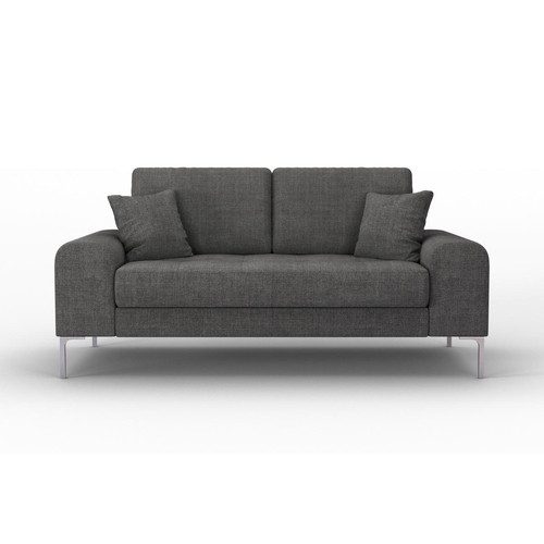 R by Rodier - Sofa 2 Places RIME Anthracite - R by Rodier