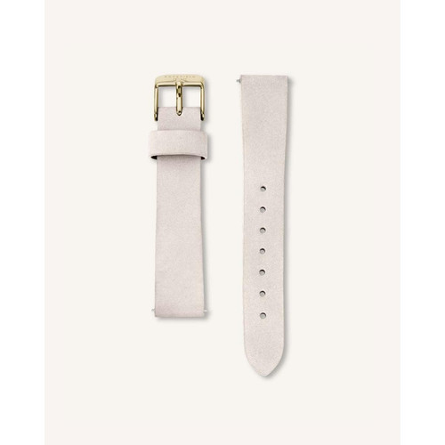 Rosefield Montres - Bracelet de Montres Oval OGNG-S311 en cuir blanc - Rosefiled Montres & bijoux