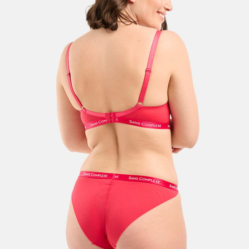 Soutien-gorge corbeille dentelle avec armatures rose - Arum Trend Sans Complexe Mode femme