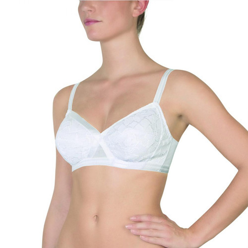 Sans Complexe - Soutien-Gorge Sans Armatures Blanc - Sans Complexe lingerie Grandes Tailles