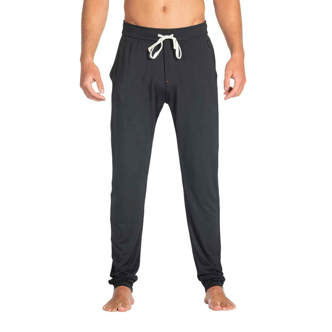 pantalon pyjama snooze - noir en coton modal