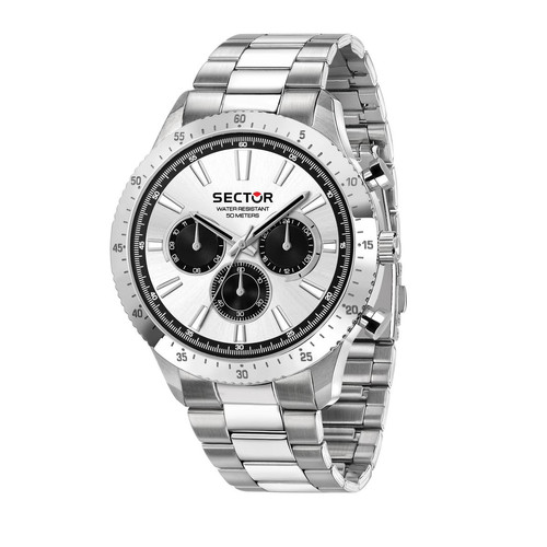Sector - Montre pour homme 270 R3253578027 avec bracelet en acier - Montre chronographe