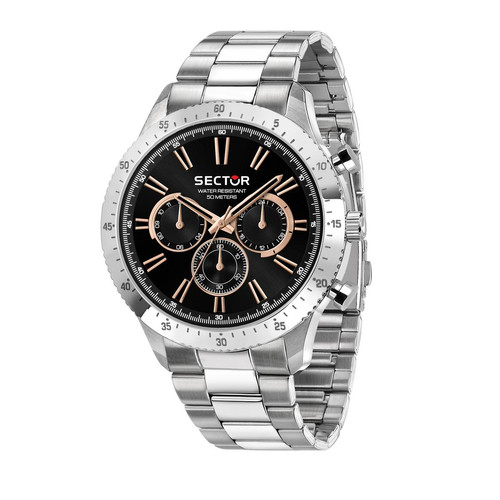 Sector - Montre pour homme 270 R3253578028 avec bracelet en acier - Montre chronographe