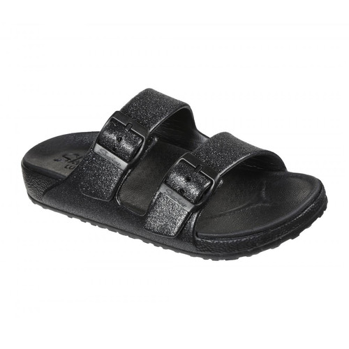 Skechers - Sandales Femme Cali Breeze 2.0 Shimmering - Noir - Les chaussures femme